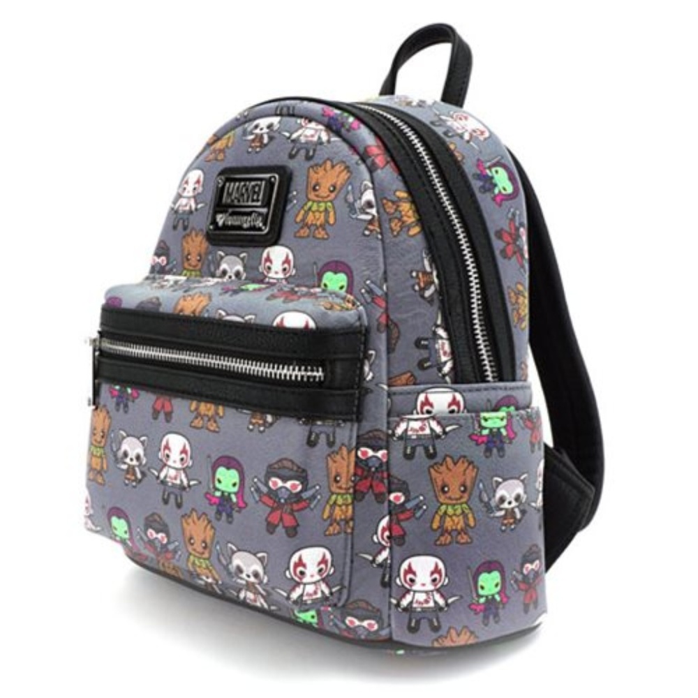 Loungefly Guardians of the Galaxy Kawaii Print Min